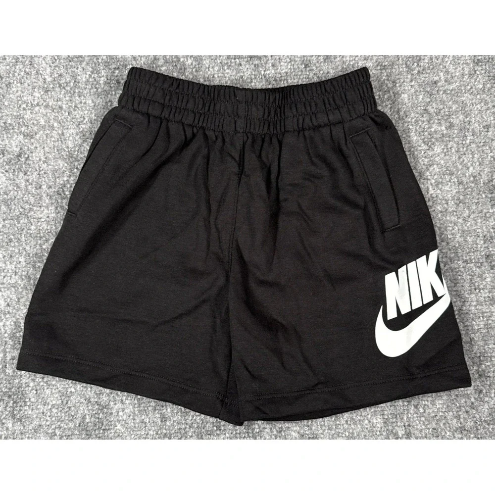 Nike Toddler Boys 3T 2-3Yrs Black Sportswear Club Fleece Shorts NWT